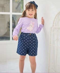 ANY KIDS ガーリーアート 長袖Tシャツ