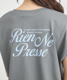 earth music&ecology 【接触冷感/洗濯機可】Ｑｕａｌｉｔｅ　Ｄｅ　ＶｉｅフレンチＴ