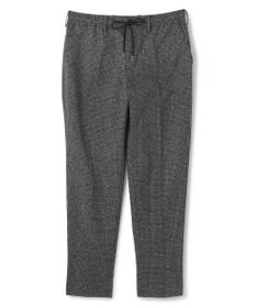 JOSEPH HOMME 新型・新柄【洗える/ストレッチ/シワになりにくい/セットアップ対応可】クールドッツストレッチ ドロスト付テーパードパンツ / PEGG CONVERTIBLE