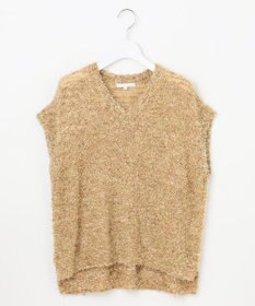 自由区 S ファンシーラメスラリット ニット