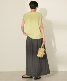 AMERICAN HOLIC (選べる丈２サイズ)接触冷感ギャザースカーチョ【WEB限定カラー有り】