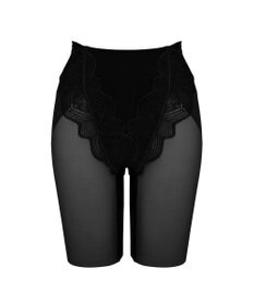 BRADELIS New York 【BRADELIS New York】メッシュシェイプガードル 1枚履き可能 補整 ガードルショーツ 太もも細見え ヒップアップ