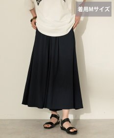 AMERICAN HOLIC (選べる丈２サイズ)接触冷感ギャザースカーチョ【WEB限定カラー有り】