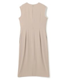 BEIGE， 【洗える・L-size】CINDY / クルーネックノースリーブワンピース
