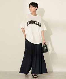 AMERICAN HOLIC (選べる丈２サイズ)接触冷感ギャザースカーチョ【WEB限定カラー有り】