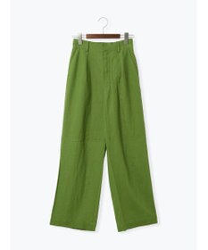Te chichi レーヨンリネンストレートパンツ