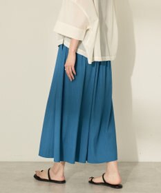 AMERICAN HOLIC (選べる丈２サイズ)接触冷感ギャザースカーチョ【WEB限定カラー有り】