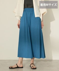 AMERICAN HOLIC (選べる丈２サイズ)接触冷感ギャザースカーチョ【WEB限定カラー有り】