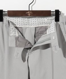 JOSEPH ABBOUD 【ウエストも伸びる!/ジャパンファブリック】シャンブレードビーストレッチ パンツ