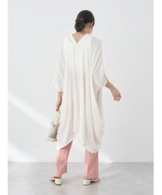 earth music&ecology レーヨンビッグシャツチュニック