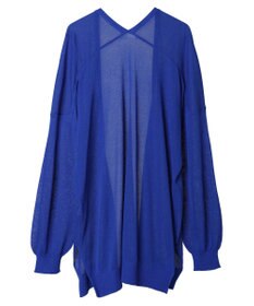 Green Parks 推しニット　ゆったりミドル丈カーディガン