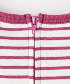 組曲 KIDS 【110-140㎝】マリンボーダー ワンピース