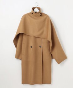 23区 S 【エステータ】ウールリバー ケープ付き コート