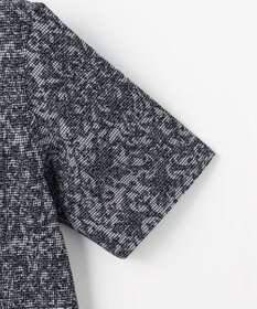 JOSEPH ABBOUD 【UV加工/エコ撥水/軽量】ライトウェーブライトボタニカルプリントシャツ