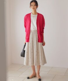 組曲 S GIZAコットンドルマンスリーブ Tシャツ