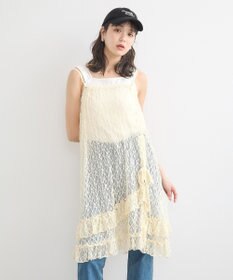 earth music&ecology ホルターレースキャミソール