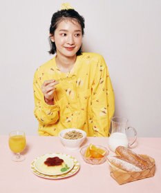 ワコール／睡眠科学 パジャマ 長袖 長ズボン 綿100%(本体) 寝返りしやすい 【睡眠科学×サンリオキャラクターズ】 レディース YDX651 睡眠科学／ワコール