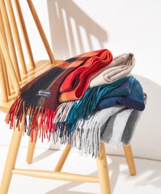 23区 カシミヤ チェック マフラー