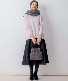 組曲 【8色展開・WEB限定】ウールカシミヤミックス ハイネック ニット