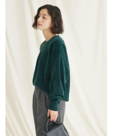 CRAFT STANDARD BOUTIQUE シェニールヤーンニットプルオーバー