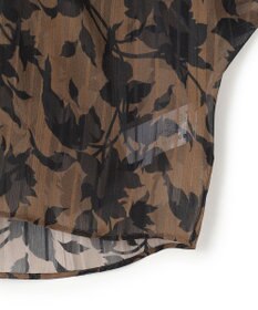 ICB 【30th ANNIVERSARY】 アーカイブフラワープリント ドルマンスリーブブラウス