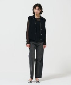 GRACE CONTINENTAL マットツイルタックジレ