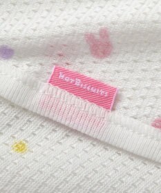 MIKI HOUSE HOT BISCUITS 【50-60cm】 メッシュ素材 総柄短肌着