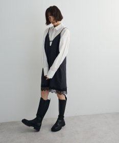 Green Parks ２ＷＡＹレース×ピンストライプキャミソールワンピース