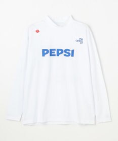PW CIRCULUS 〈Pepsiコラボ〉【UNISEX】Pepsi 9-LOGO モックネック　ロングT