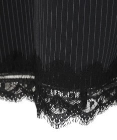 Green Parks ２ＷＡＹレース×ピンストライプキャミソールワンピース