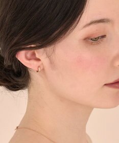 Phoebe 〈痛くないシリーズ/金属アレルギー対応〉リップルフープライトフィットイヤリング フープイヤリング/シンプル/変形