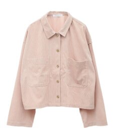 Green Parks ソフトコーデュロイショートシャツ