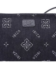 IBIZA アスール　ロゴデニム　ショルダーバッグ