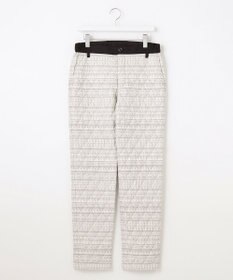 23区GOLF 【MEN】ノルディック柄 キルティング パンツ