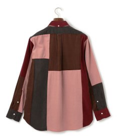 J.PRESS MEN コーデュロイパッチワークシャツ
