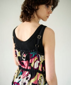 GRACE CONTINENTAL キカバードプリントワンピース