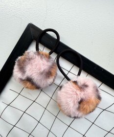 WEGO L2Pポンポンヘアゴム