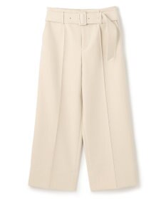 BEIGE， LAUREL / ワイドクロップドパンツ