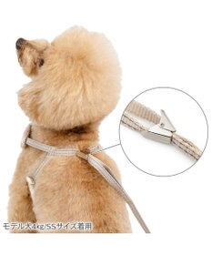PET PARADISE ペットパラダイス くまちゃん リード付きハーネス 《チェック柄》 ＳＳ