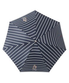 MOONBAT POLO RALPH LAUREN 折りたたみ傘 ボーダーストライプ POLO BEAR