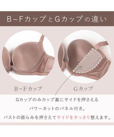BRADELIS New York 【BRADELIS FIT  / 響きにくいシームレスタイプ】シームレスカップモールドブラ シンプルな薄手カップで軽い着け心地