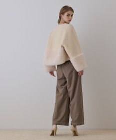 GRACE CONTINENTAL ウールボアジャケット