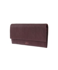 genten 【新色】フレスコ フラップ長財布