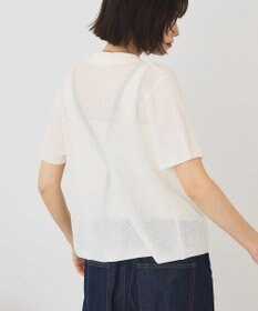 AMERICAN HOLIC 襟付きスキッパー半袖ニットポロ