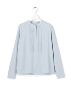 ICB L イージージョーゼット ピンタックカットソー