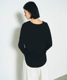 GRACE CONTINENTAL スラブリブシャツニットトップ