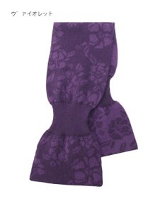 MOONBAT mila schon カシミヤ100%ジャカードプチマフラー