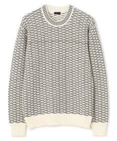 JOSEPH HOMME ツイーリーコットン　ミドルゲージニット　