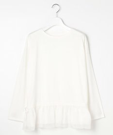 Feroux フリルぺプラム カットソー