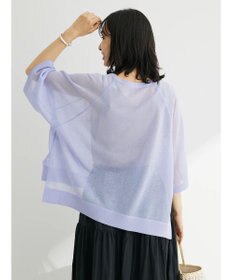 Green Parks シアーロゴニットプルオーバー